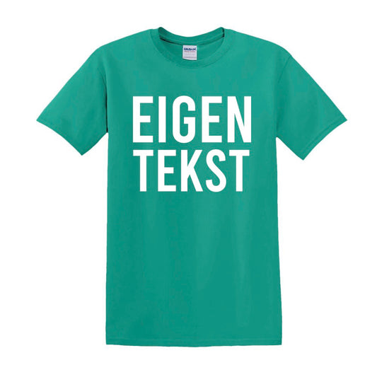 T-Shirt met eigen tekst